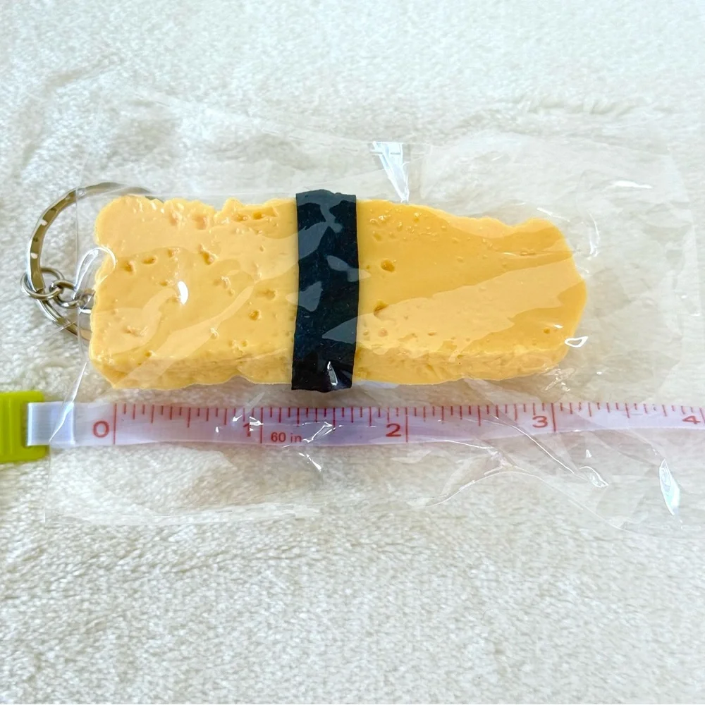 Daiso Sushi Keychain Set (Shrimp, Egg, Tuna)